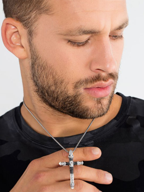 collier homme thomas sabo