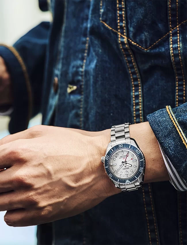montre femme en vitrine